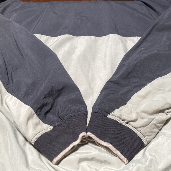 Mens Golf Wind Pullover Jacket by Gear Tan & Black XL - Picture 5 of 6